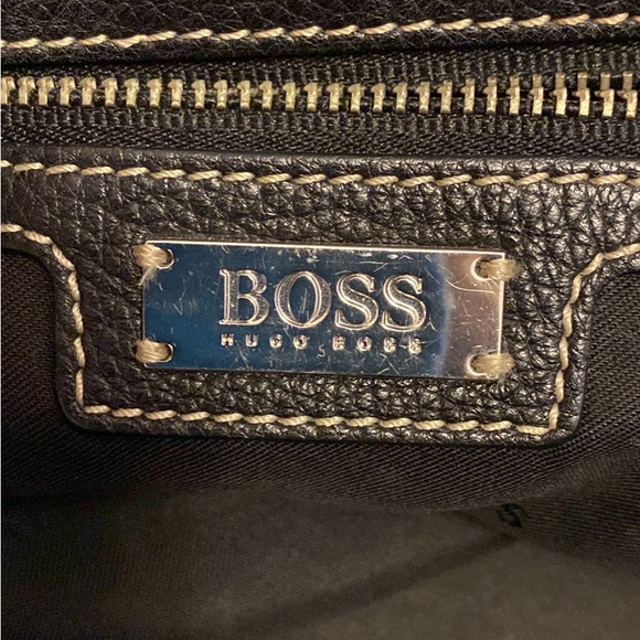 Hugo Boss - Large Baguette Bag - Black - Picture 5 of 7